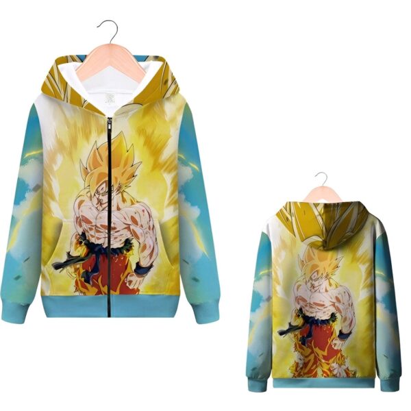 Sweat Zip Goku Super Saiyan 2 Dragon Ball Z