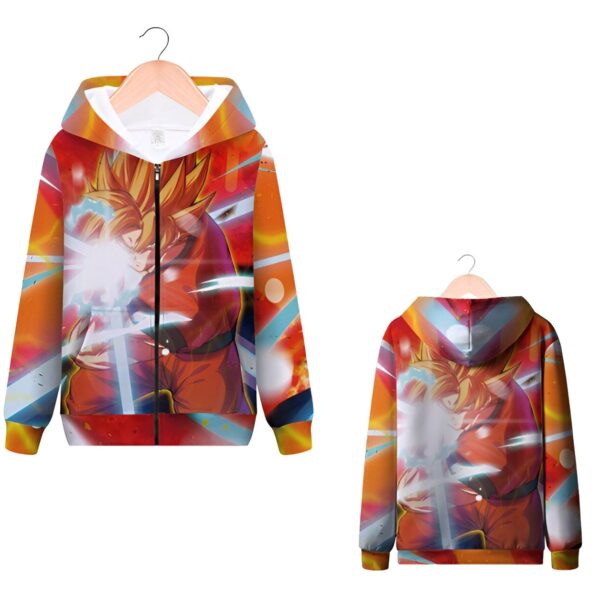 Sweat Zip DBZ Attaque Kamehameha Goku