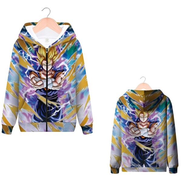 Sweat Zip Vegeto Super Saiyan Fusion Dragon Ball Z