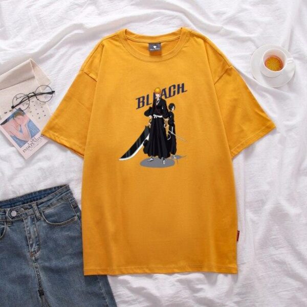 T-shirt BLEACH Harajuku tshirt manga vêtement