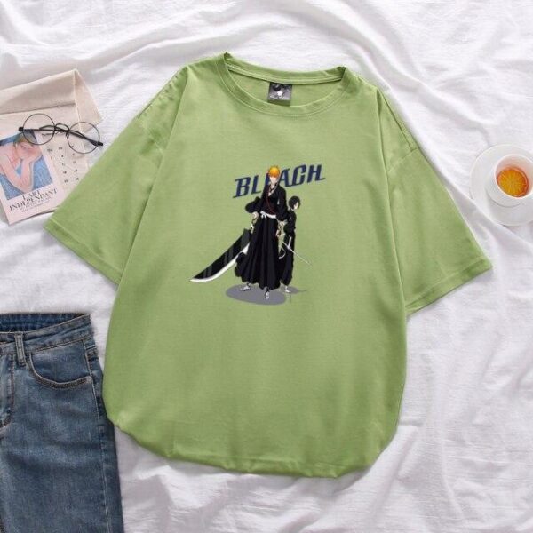 T-shirt BLEACH Harajuku tshirt manga vêtement