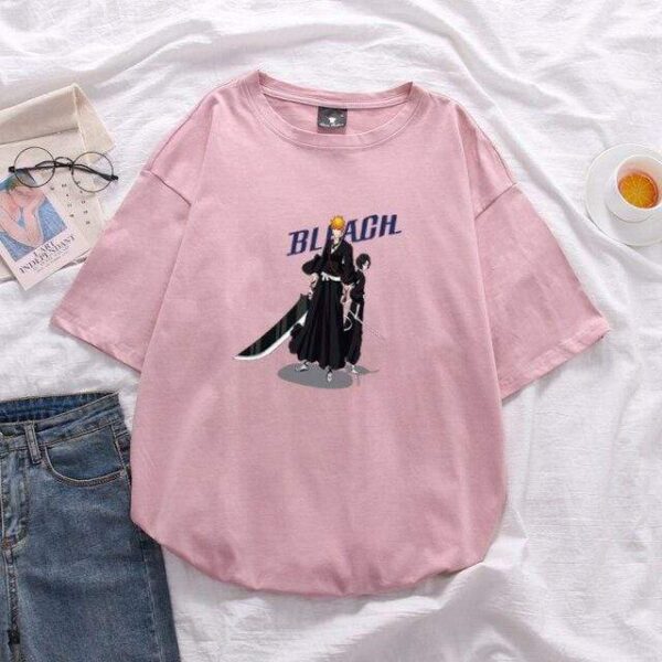T-shirt BLEACH Harajuku tshirt manga vêtement