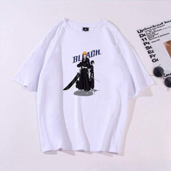 T-shirt BLEACH Harajuku tshirt manga vêtement