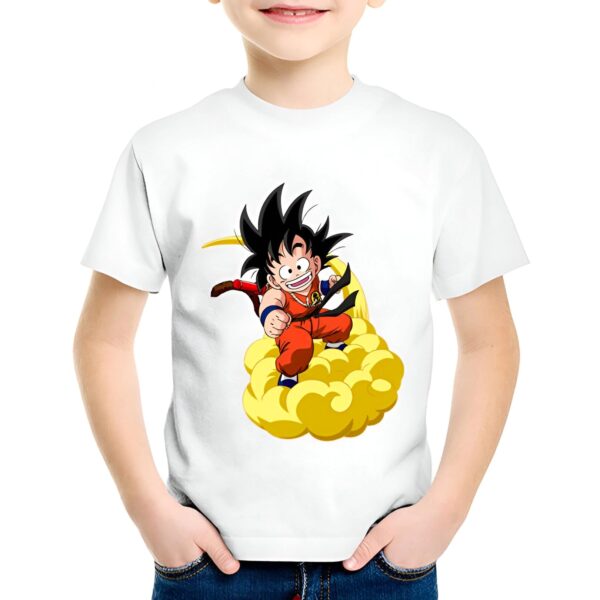T-Shirt Enfant Kinto-Un Nuage Magique Dragon Ball