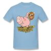 T-shirt Seven Deadly Sins Sir Pig monsieu cochon T-shirt hommes qualité loisirs T-shirt col rond