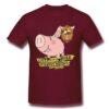 T-shirt Seven Deadly Sins Sir Pig monsieu cochon T-shirt hommes qualité loisirs T-shirt col rond