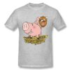 T-shirt Seven Deadly Sins Sir Pig monsieu cochon T-shirt hommes qualité loisirs T-shirt col rond