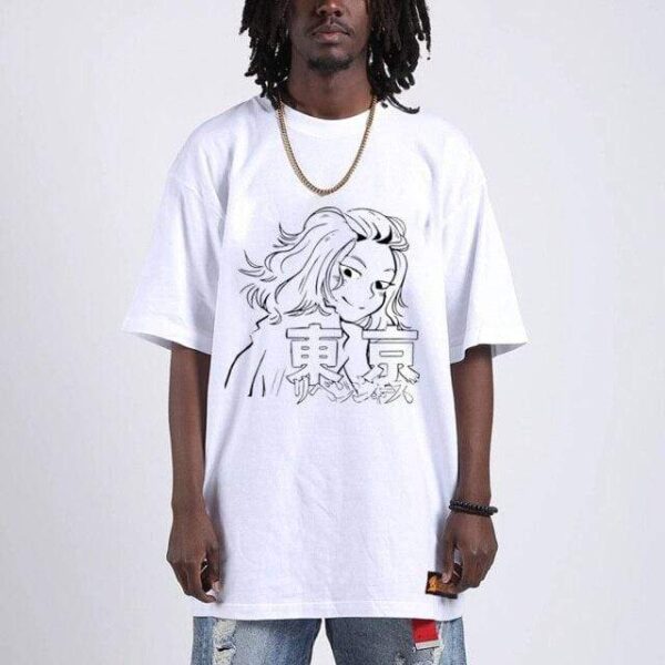 T-shirt Tokyo Revengers Cosplay Mikey Draken