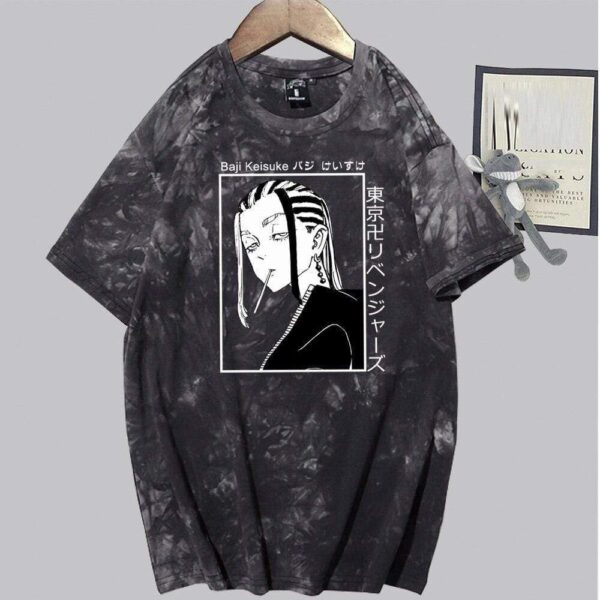 T-shirt Tokyo Revengers Manga  T-Shirt Harajuku Anime Baji Keisuke