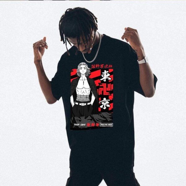 T-shirt Tokyo Revengers T-Shirt cosplay Sano Manjiro Harajuku Mikey