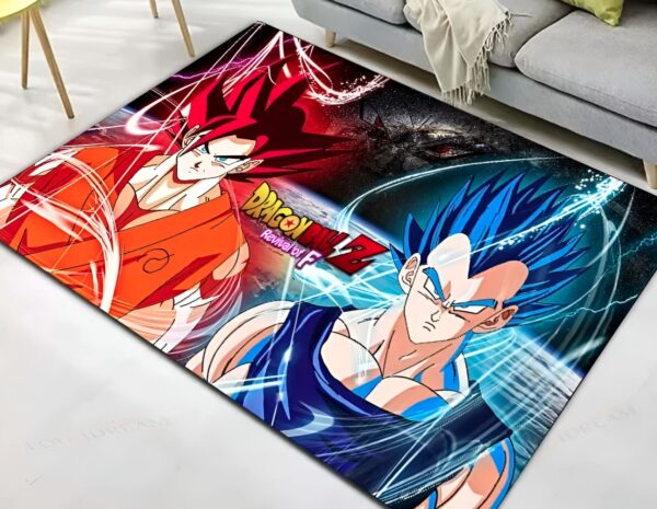 Tapis Vegeta Goku Super Saiyan God Dragon Ball Z