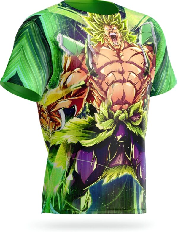 T-Shirt Broly Incontrôlable Dragon Ball Super rage