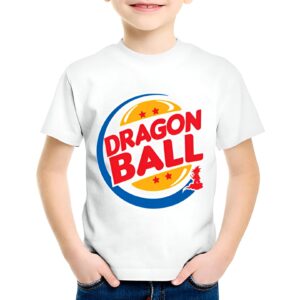 T-Shirt Enfant DBZ Dragon Ball Parodie Restauration Rapide