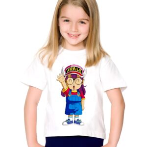 T-Shirt Enfant Arale Konnichiwa Dragon Ball Z DBZ