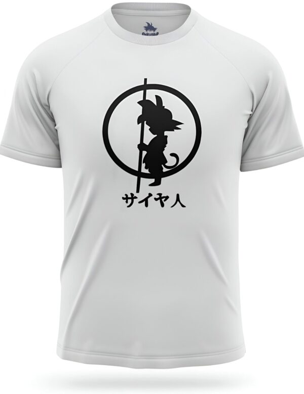 T-Shirt Goku Jeune Bâton Magique Arts Martiaux Dragon Ball