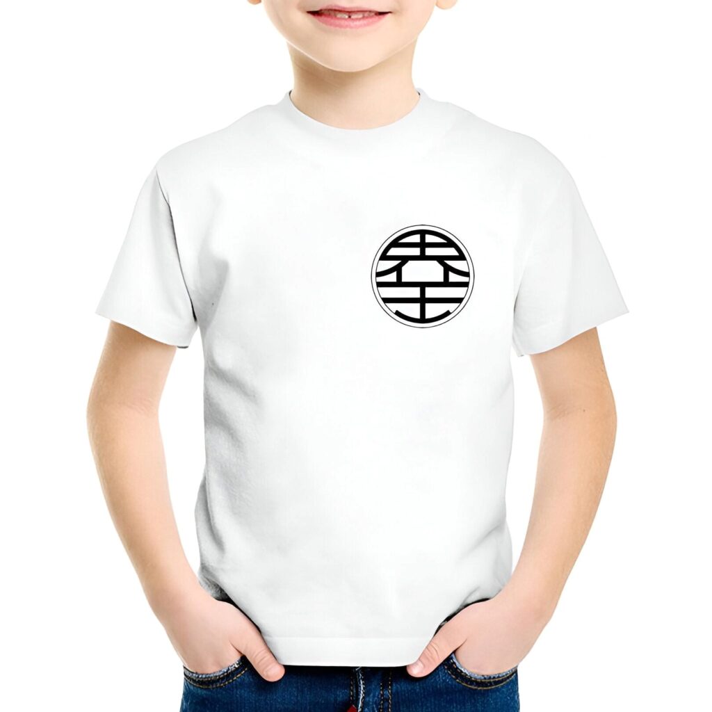 T-Shirt Enfant Kanjis Dragon Ball Z Go Kame Kaio