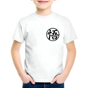 T-Shirt Enfant Kanjis Dragon Ball Z Go Kame Kaio