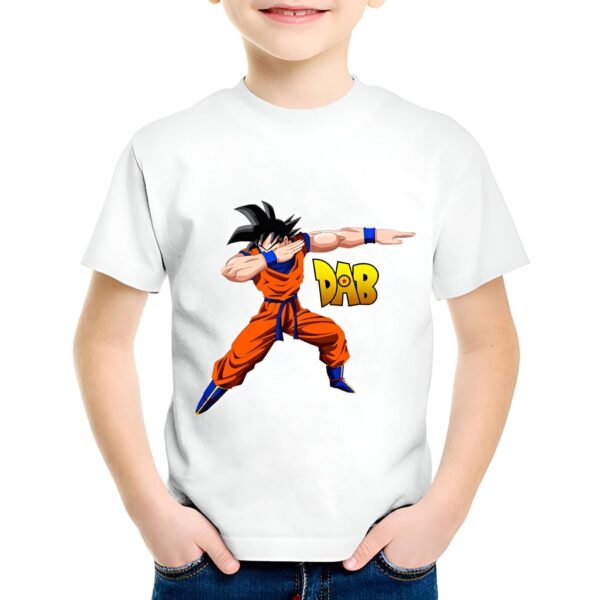T-Shirt Enfant Goku DAB Super Saiyan Dragon Ball Z