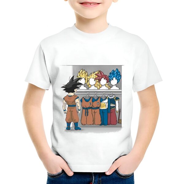 T-Shirt Dragon Ball Z Enfant Armoire Secrète Goku