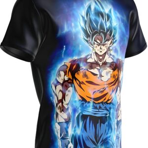 smm-reencoded T-Shirt Vegetto Ultra Instinct Guerrier Fusionné DBZ