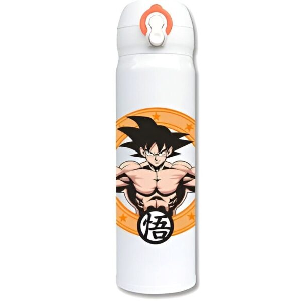 Thermos Dragon Ball Z Puissance Saiyan Goku acier