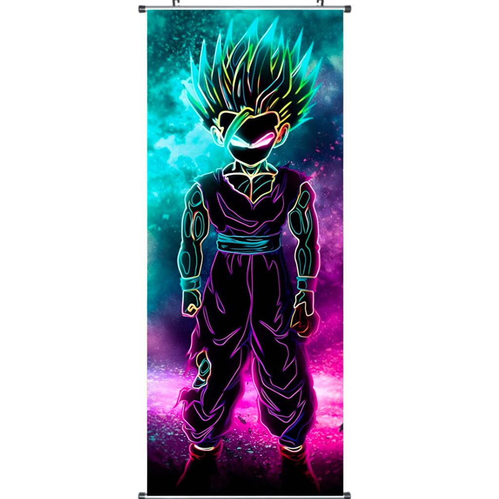 Toile Dragon Ball Z Son Gohan Super Saiyan 2 Battle