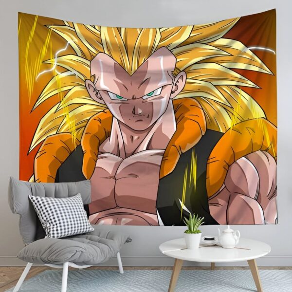 Toile Dragon Ball Gogeta Super Saiyan 3 Fusion DBZ