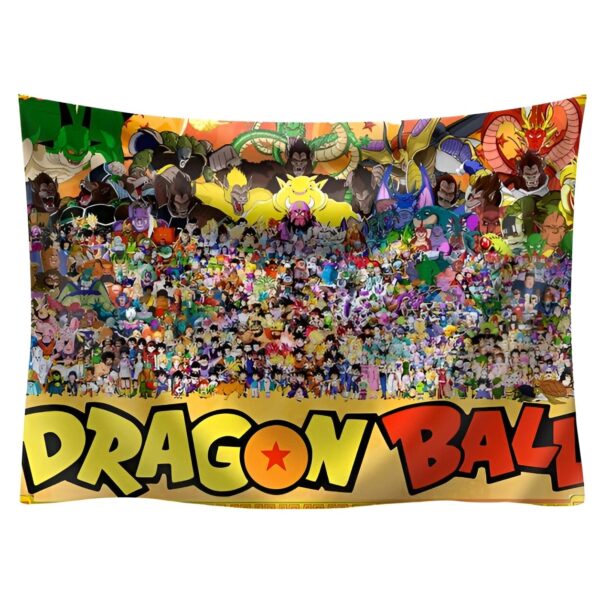 Toile Dragon Ball Z Saga Personnages Emblématiques