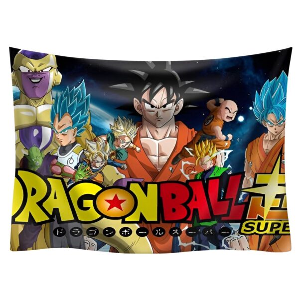 Toile Dragon Ball Saga Super groupe personnages DBZ