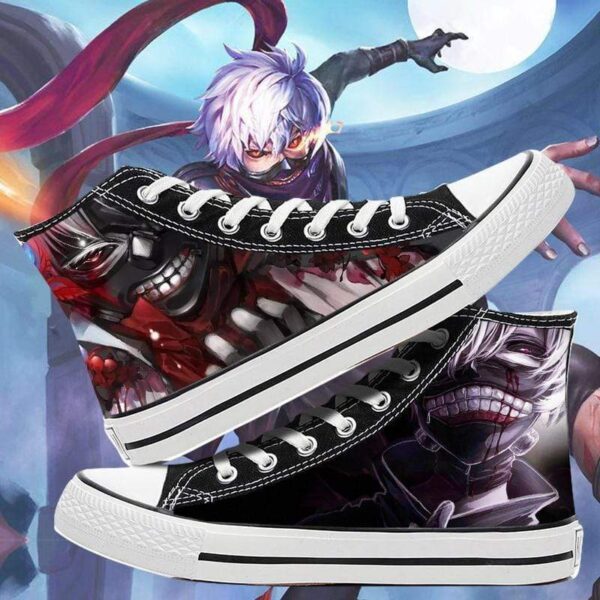 Tokyo Ghoul   anime cartoon students high help cosplay cos shoes canvas shoes casual comfortable men and women college