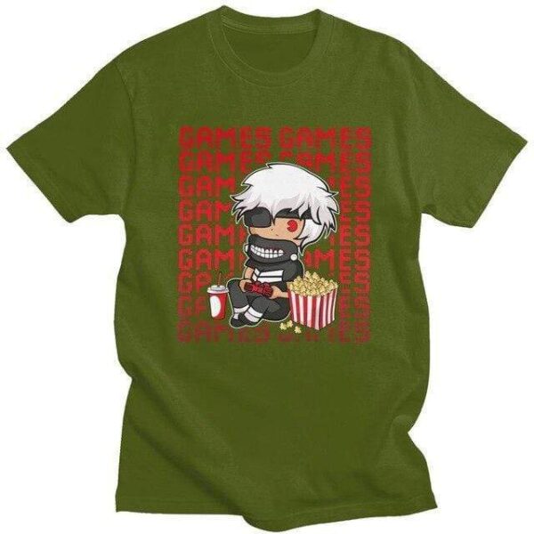 Tokyo Ghoul Kaneki t-shirt manches courtes 100% coton décontracté mode cosplay
