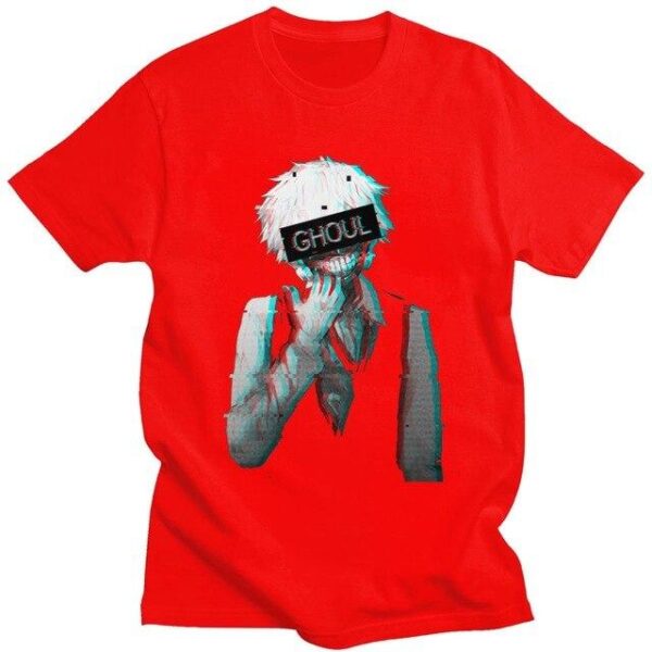 Tokyo Ghoul T Shir Ken Kaneki Harajuku t-shirt manches courtes 100% coton décontracté mode cosplay