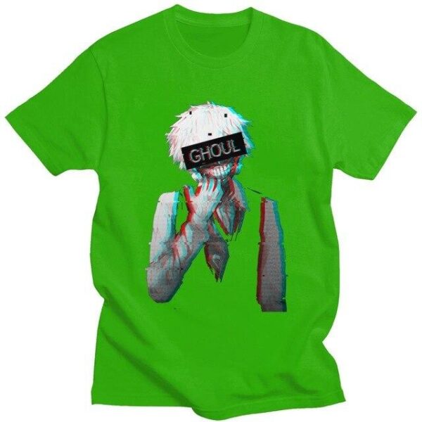 Tokyo Ghoul T Shir Ken Kaneki Harajuku t-shirt manches courtes 100% coton décontracté mode cosplay