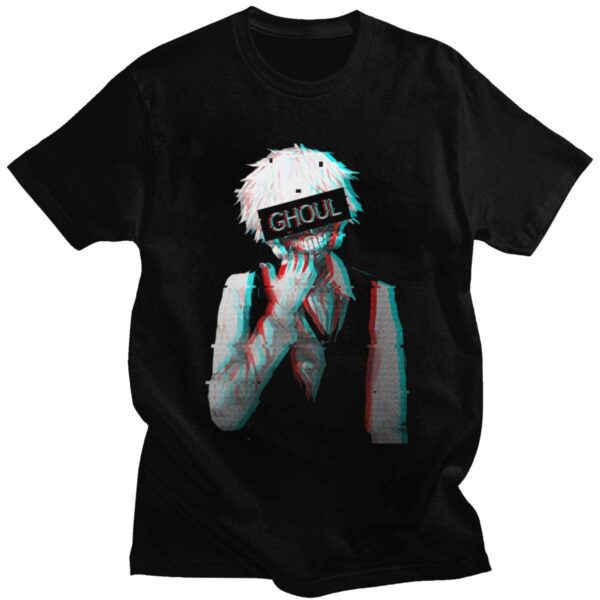 Tokyo Ghoul T Shir Ken Kaneki Harajuku t-shirt manches courtes 100% coton décontracté mode cosplay