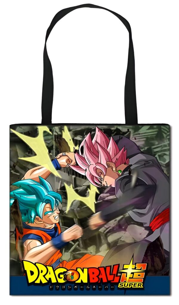 Tote Bag Goku vs Goku Black Dragon Ball Super