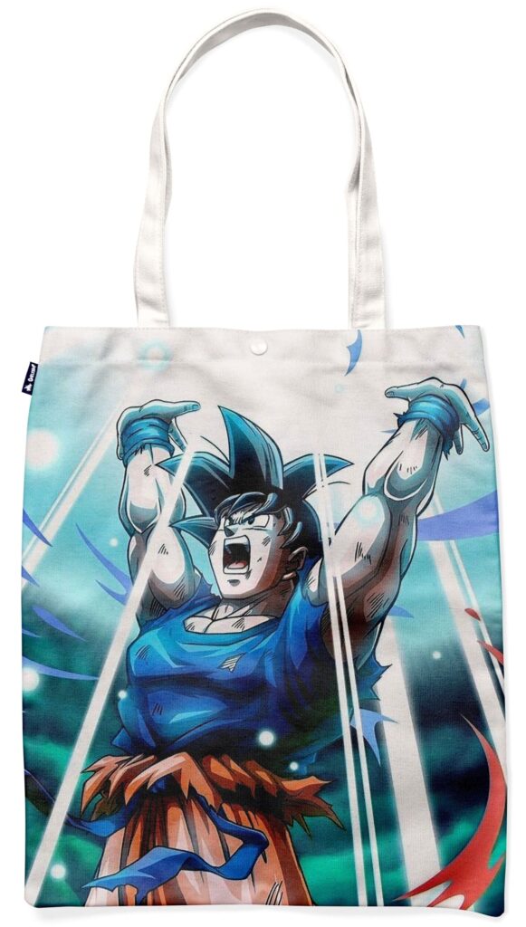 Tote Bag Dragon Ball Goku Genki Dama Pose