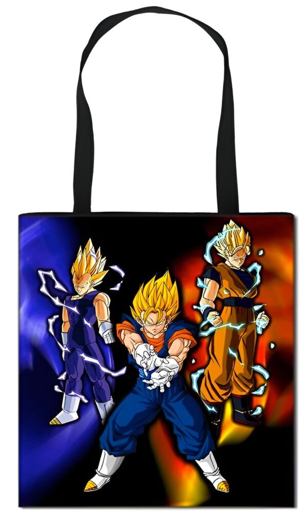 Tote Bag Dragon Ball Z Vegeto Fusion Saiyan
