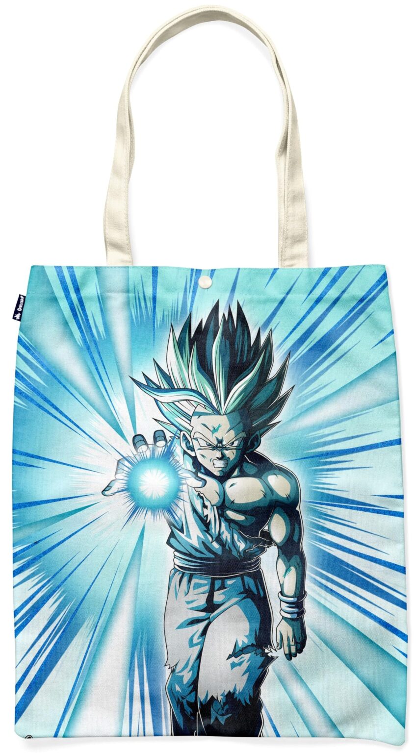 Tote Bag Dragon Ball Gohan en Posture Combat