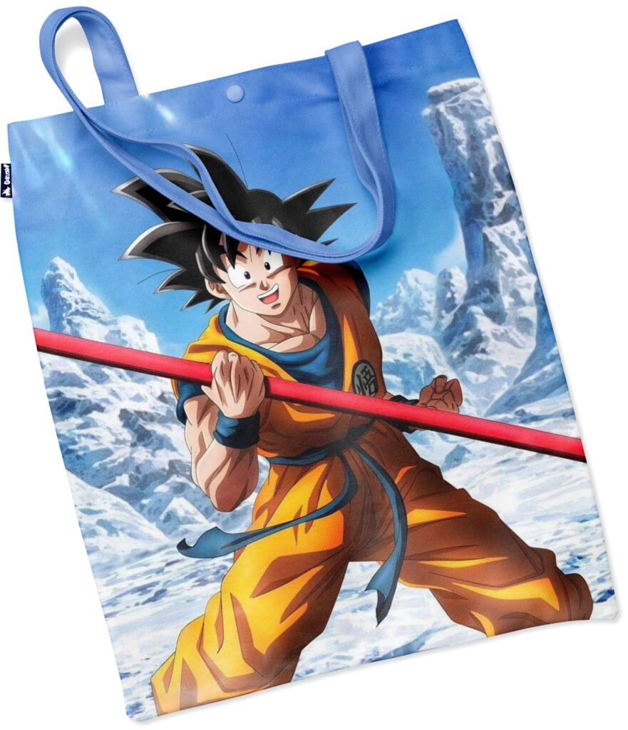 Tote Bag Dragon Ball Goku Entraînement Nyoi-bo