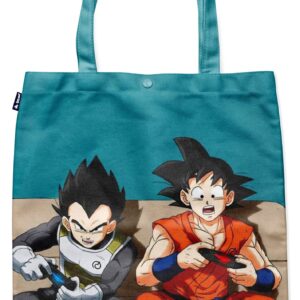 Tote Bag Dragon Ball Goku Vegeta Jeux Vidéo