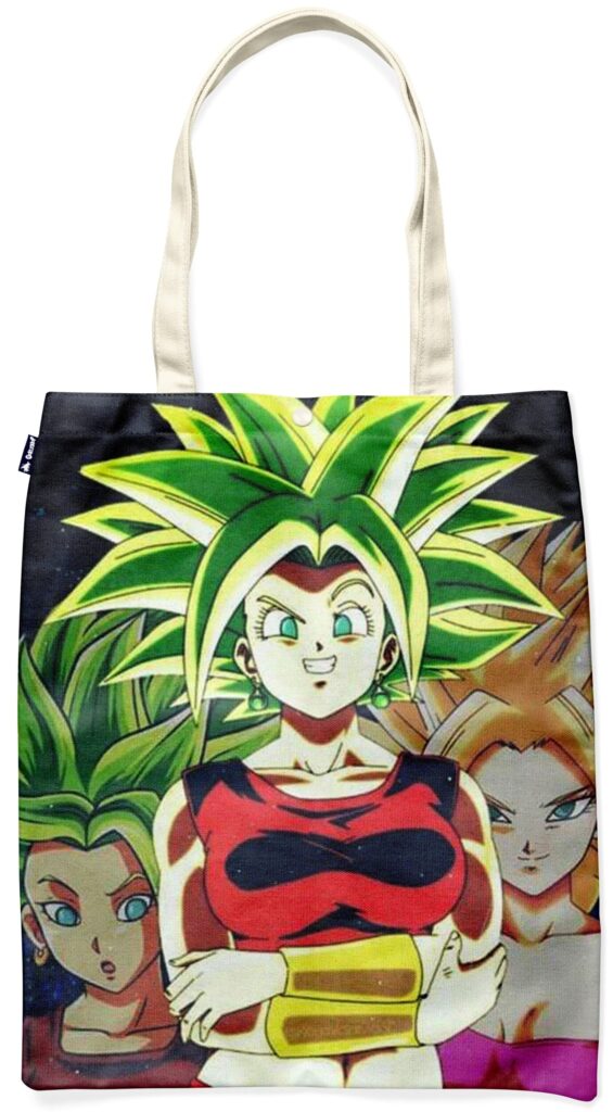 Tote Bag Dragon Ball Kale Guerrière Saiyan
