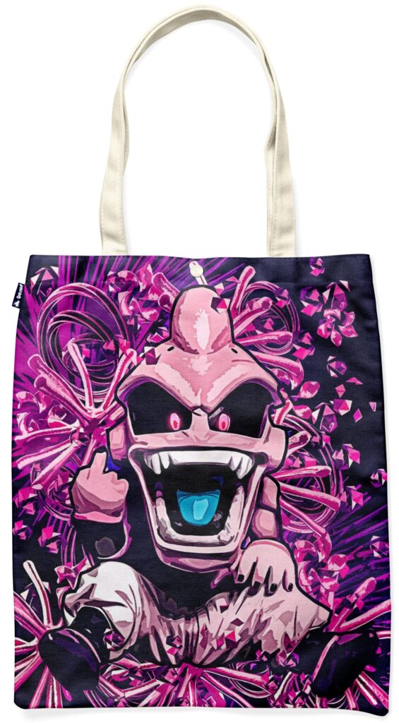 Tote Bag Dragon Ball Z Kid Boo Majin Aura