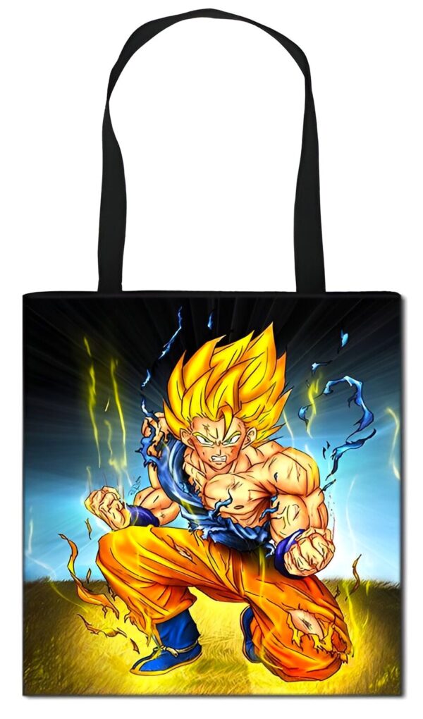 Tote Bag Dragon Ball Z Goku Rage Super Saiyan