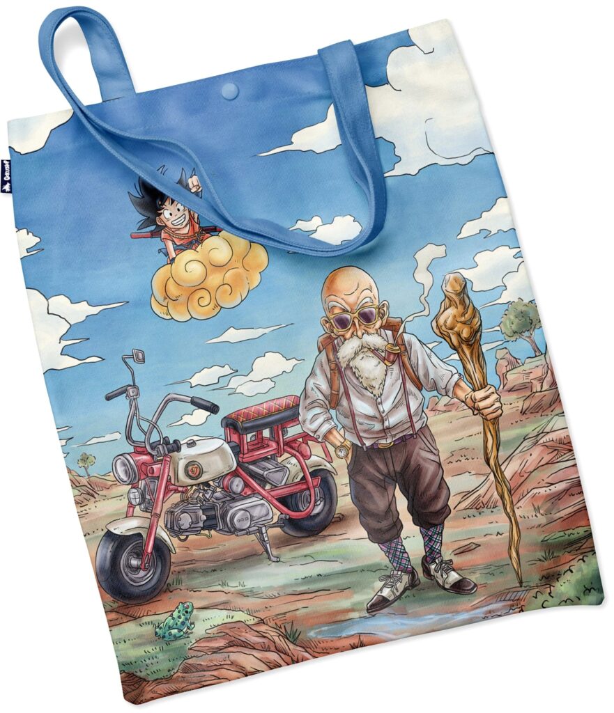 Tote Bag Dragon Ball Saga Originale Goku