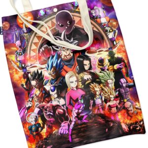 Tote Bag Dragon Ball Super Guerriers Z Tournoi