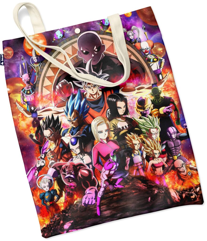 Tote Bag Dragon Ball Super Guerriers Z Tournoi