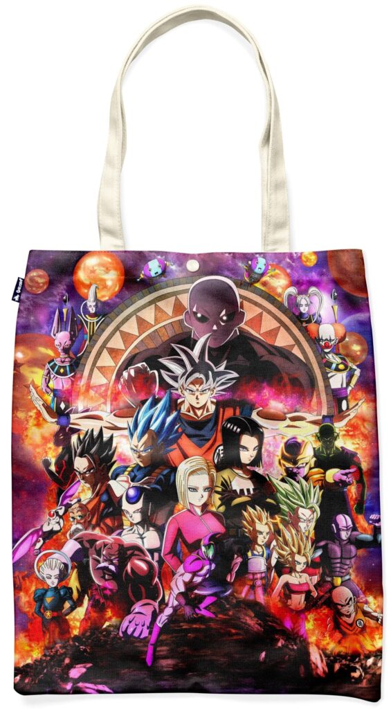 Tote Bag Dragon Ball Super Guerriers Z Tournoi