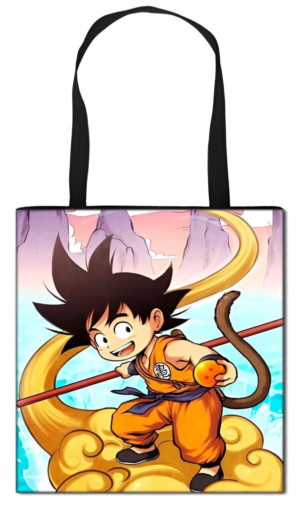 Tote Bag Goku Enfant Nuage Magique Dragon Ball