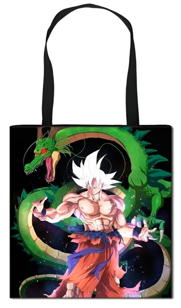 Tote Bag Goku Ultra Instinct et Shenron Dragon Ball