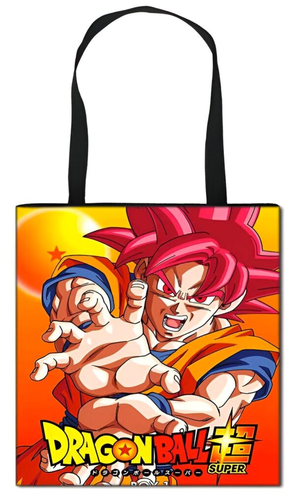Tote Bag Goku Super Saiyan God Kamehameha Dragon Ball Super